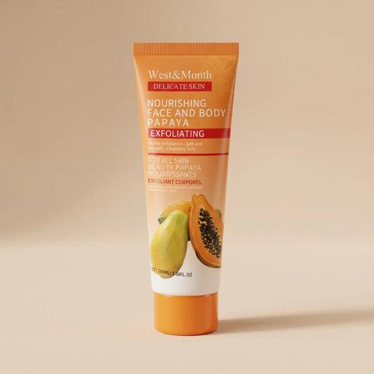 Exfoliant Doux à la Papaye – Peau Nette en Douceur