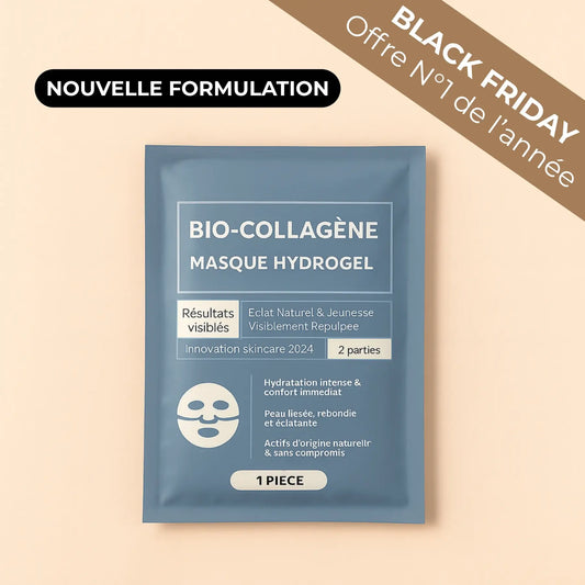 Masque Bio-Collagène Hydrogel - Éclat et Fermeté